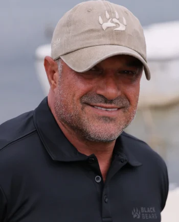 Black Bears Bej Renk Gabardin Nakışlı Şapka