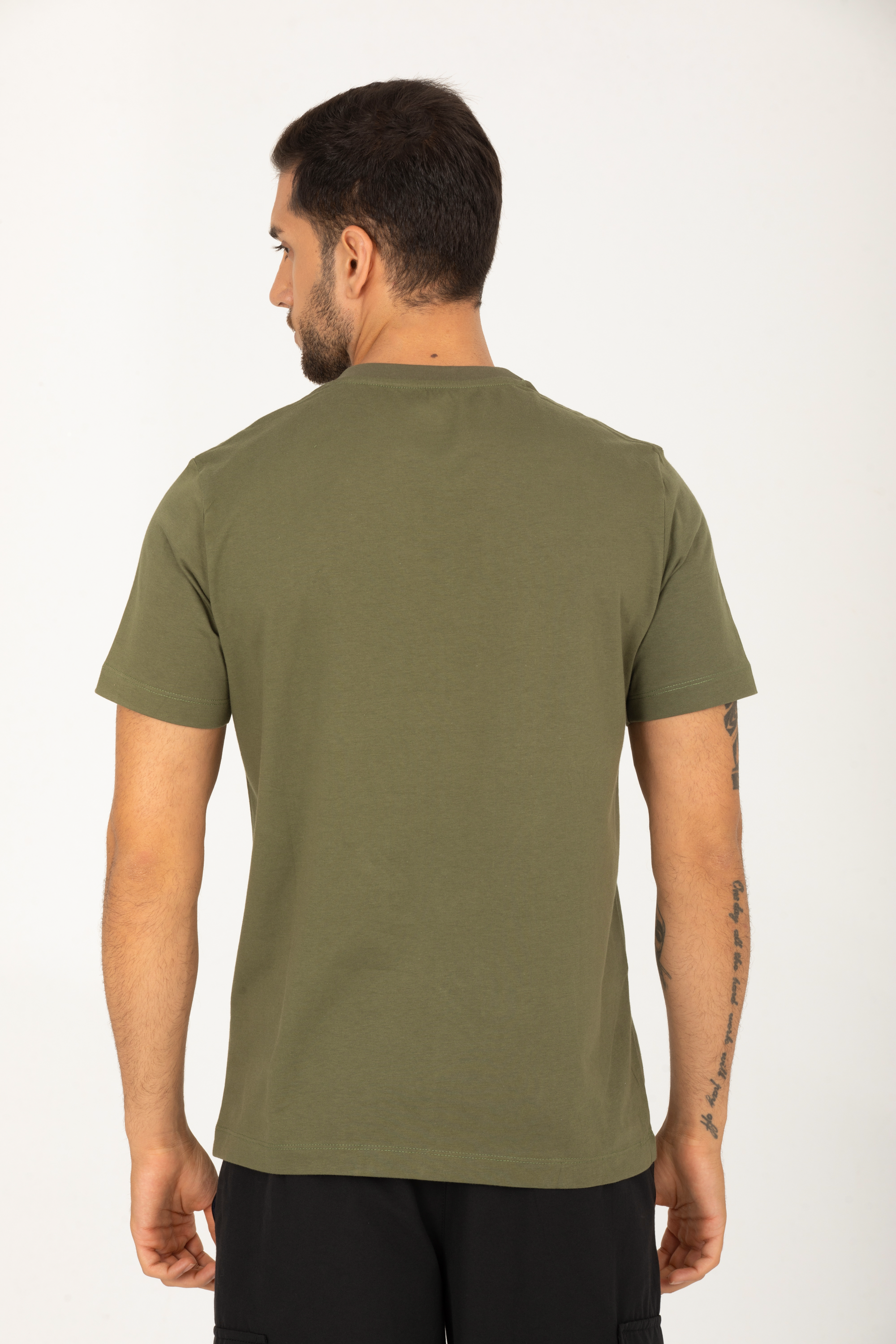 Black Bears Minimal Baskı Erkek Tişört