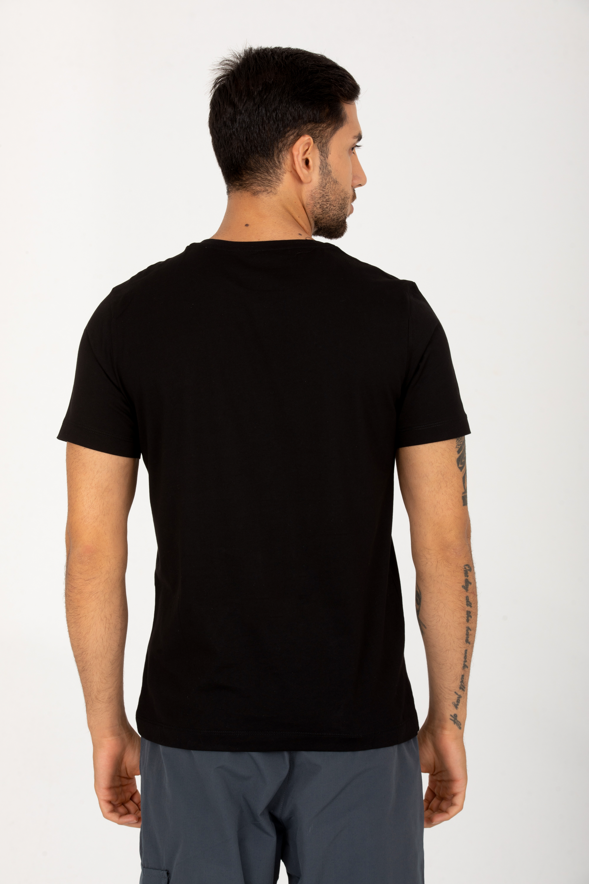 Black Bears Minimal Baskı Erkek Tişört