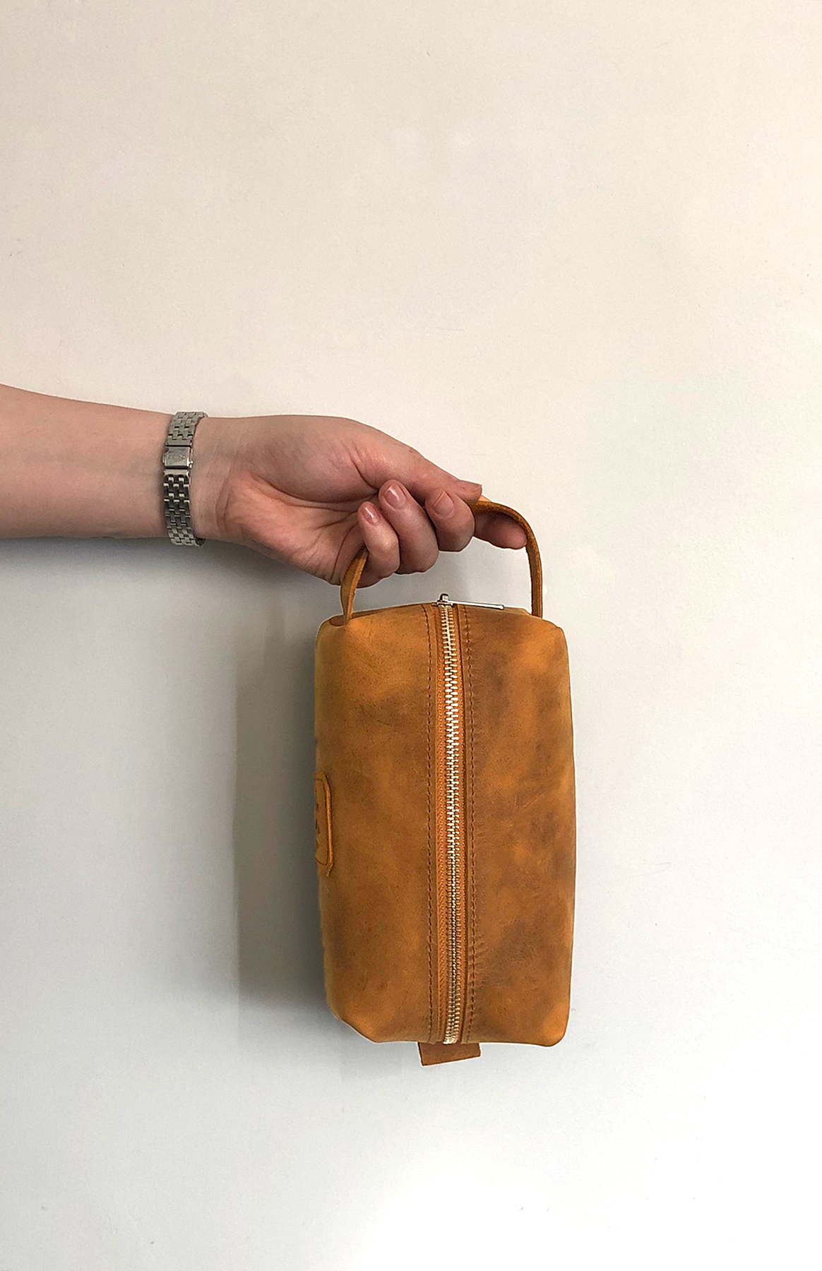 Black Bears Crazy Deri Dropkit Aksesuar Çantası