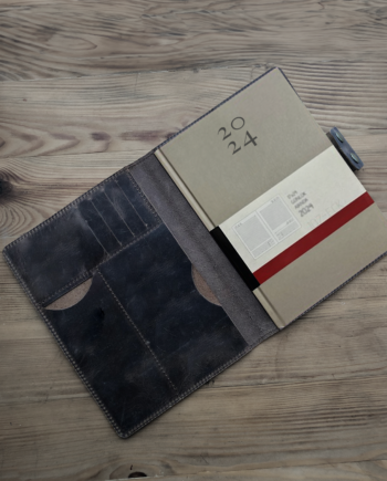 Black Bears Orijinal Deri Organizer Kahverengi Ajanda Kılıfı