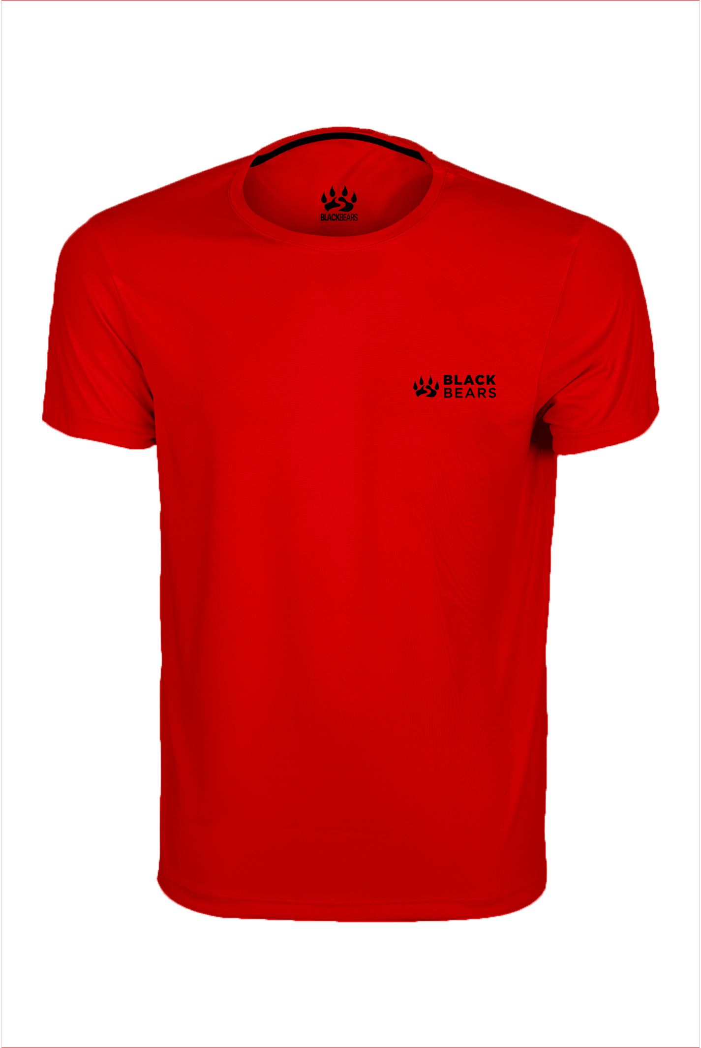 Black Bears Minimal Baskılı Dry-Touch Erkek Tişört