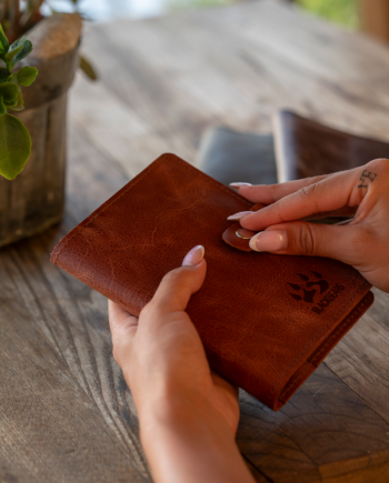 Black Bears Tiena Deri A6 Organizer Ajanda Kılıfı