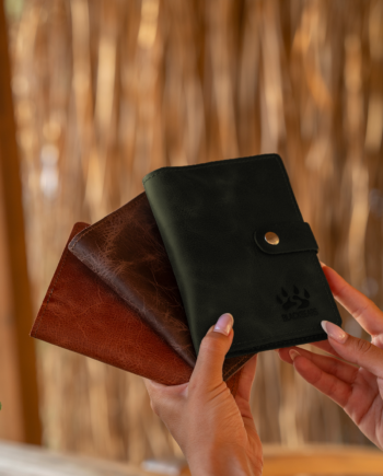 Black Bears Tiena Deri Kahverengi A6 Organizer Ajanda Kılıfı