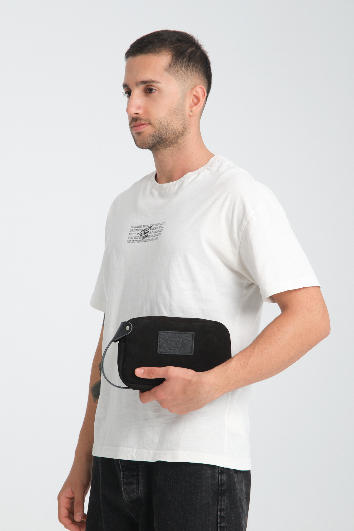 Black Bears Orijinal Tiena Derisi Siyah El Çantası