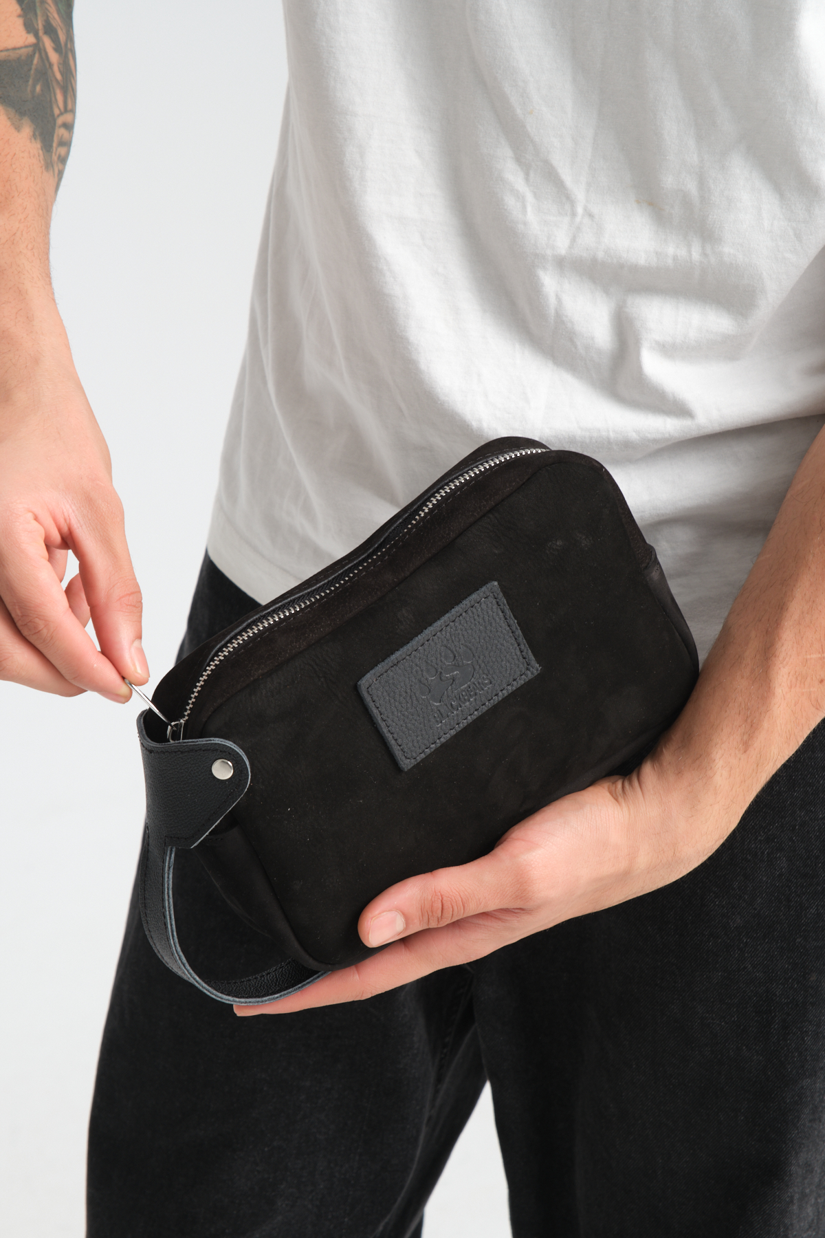 Black Bears Orijinal Tiena Derisi Siyah El Çantası