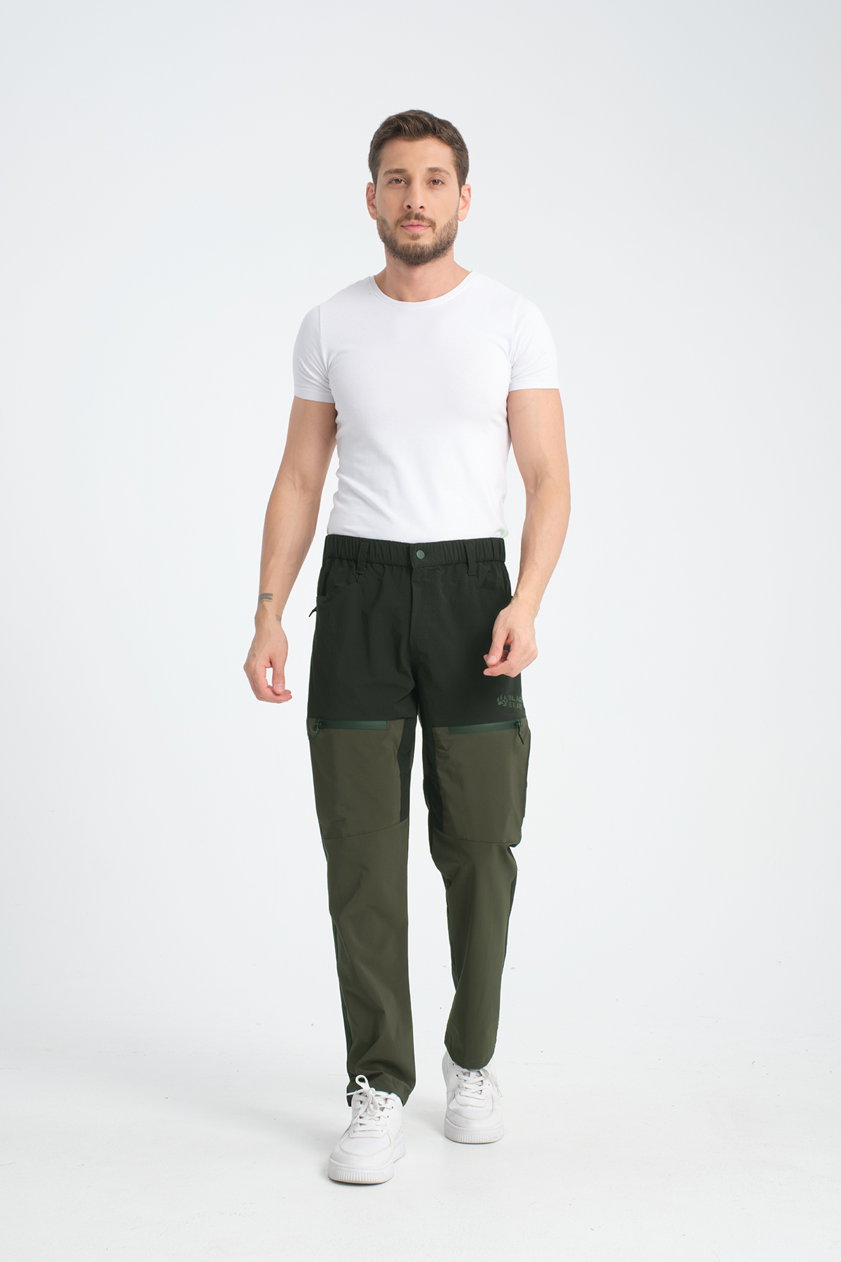 Black Bears Outdoor Erkek Trekking Pantolon -Koyu Yeşil
