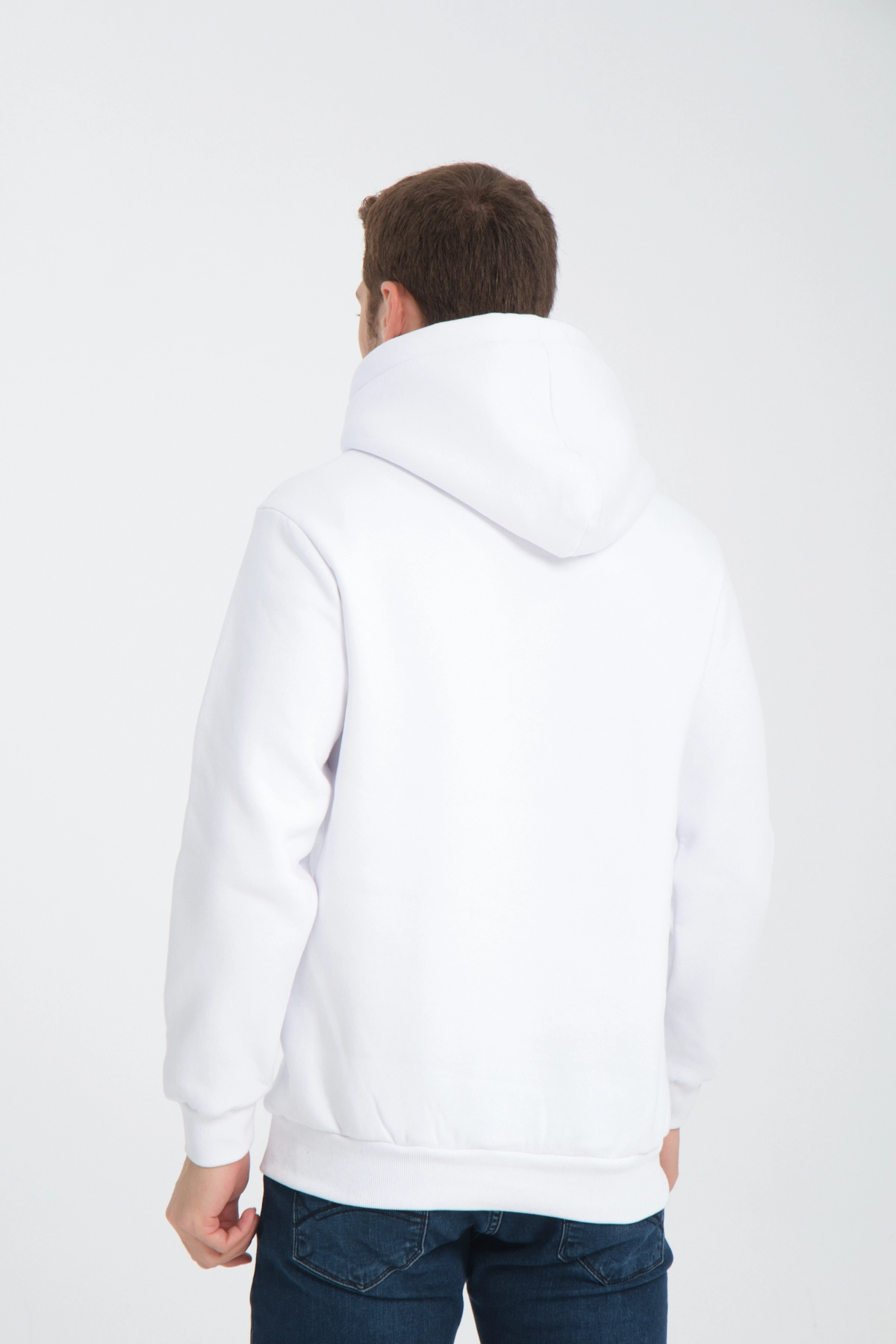 Black Bears Compact Hoodie – 300 GSM Şardonlu 3 İplik Sweat