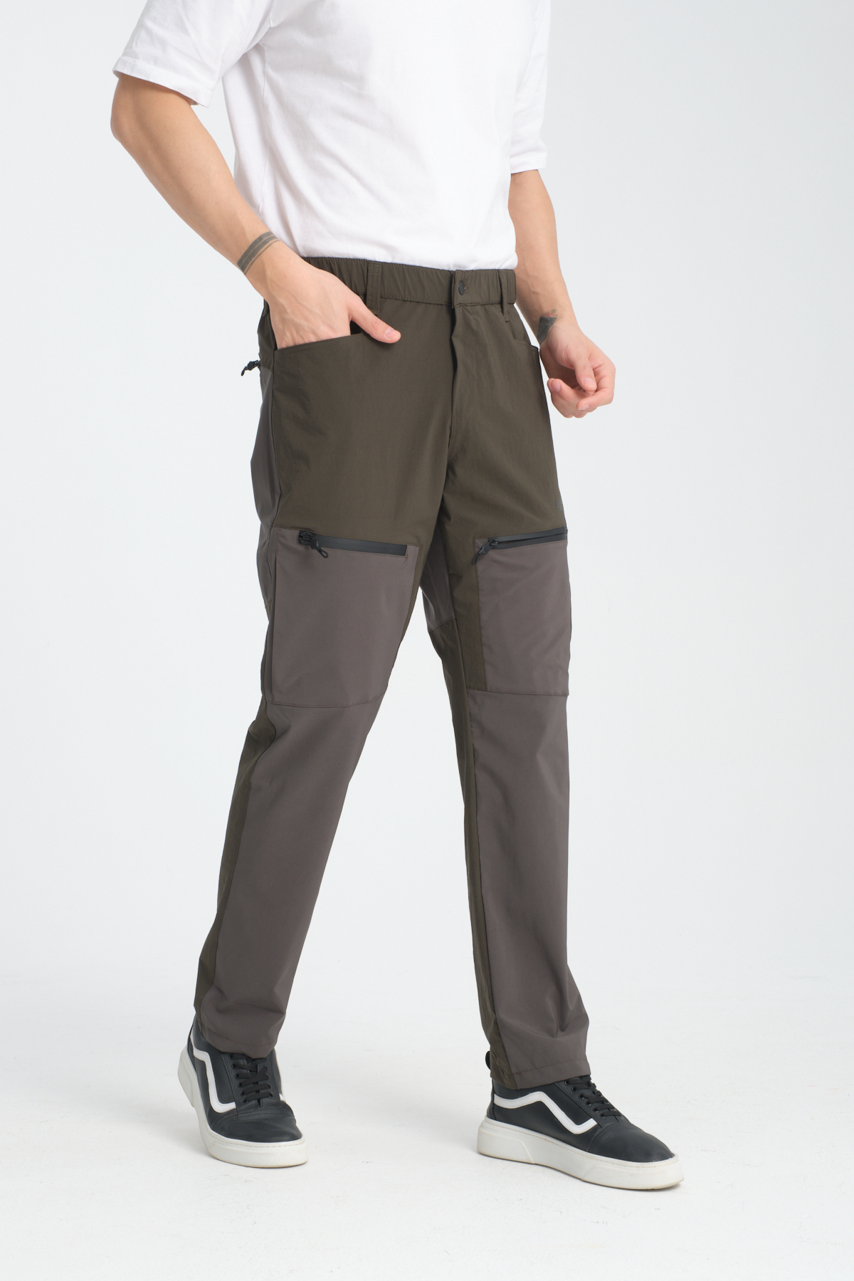 Black Bears Erkek Outdoor Trekking Pantolon Haki – Su Geçirmez, Esnek Kumaş