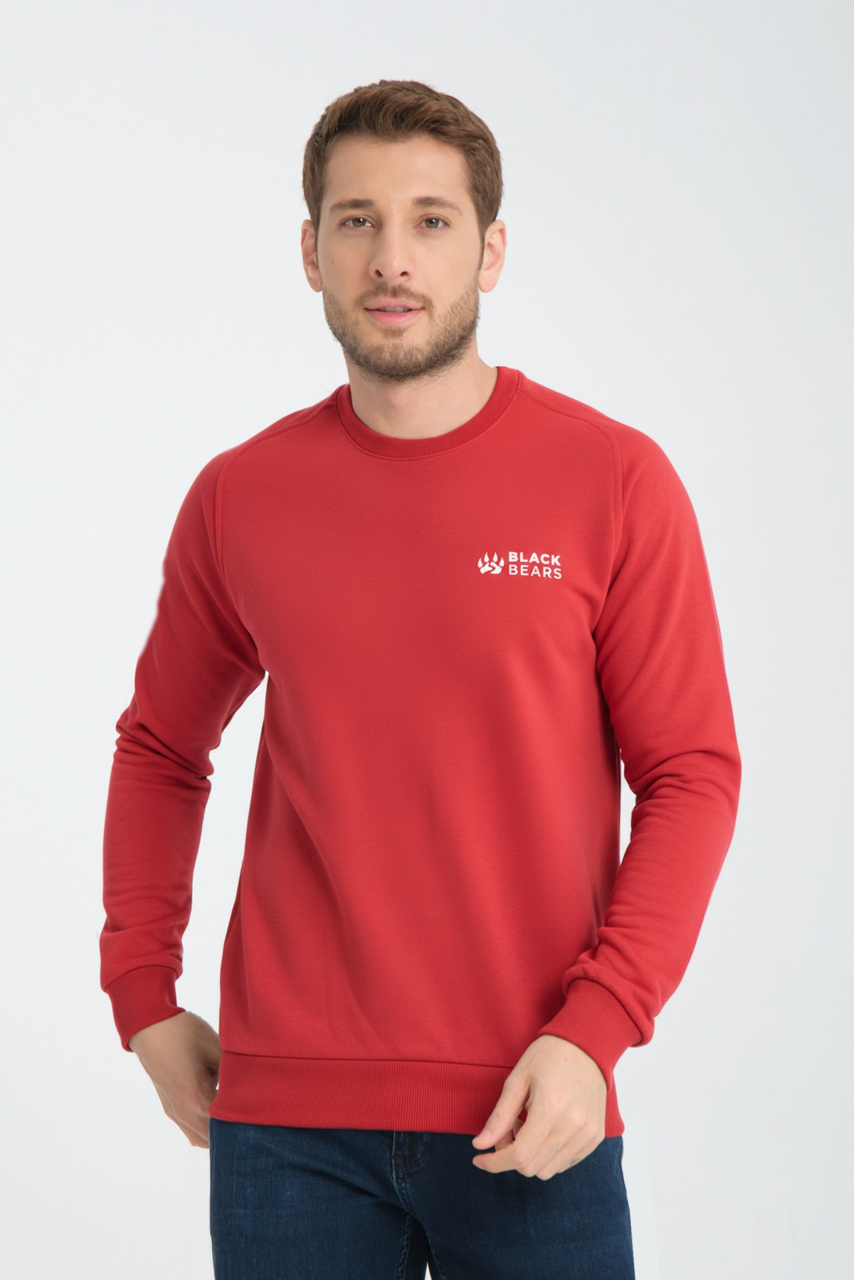 Black Bears Premium 3 İplik Sweatshirt