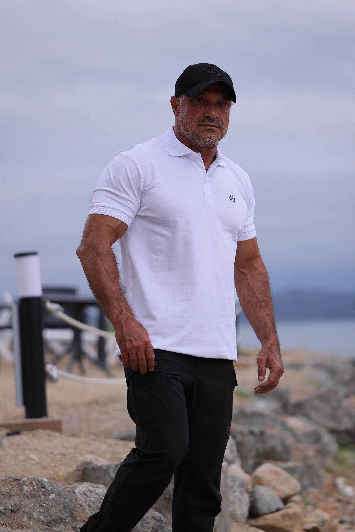 Black Bears Classic Comfort Polo Yaka Tişört