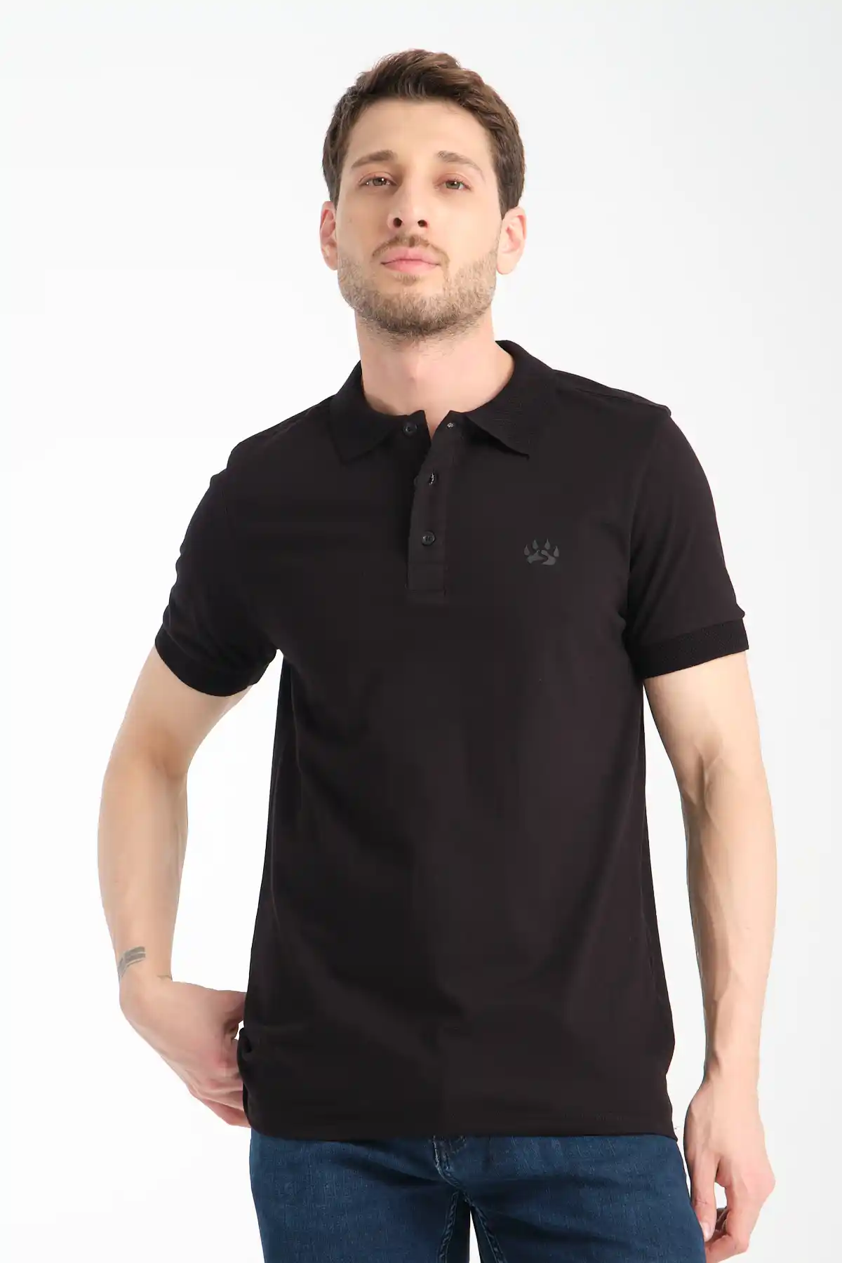 Black Bears Classic Comfort Polo Yaka Tişört