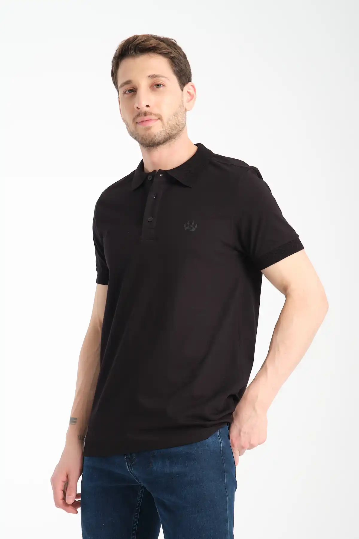 Black Bears Classic Comfort Polo Yaka Tişört