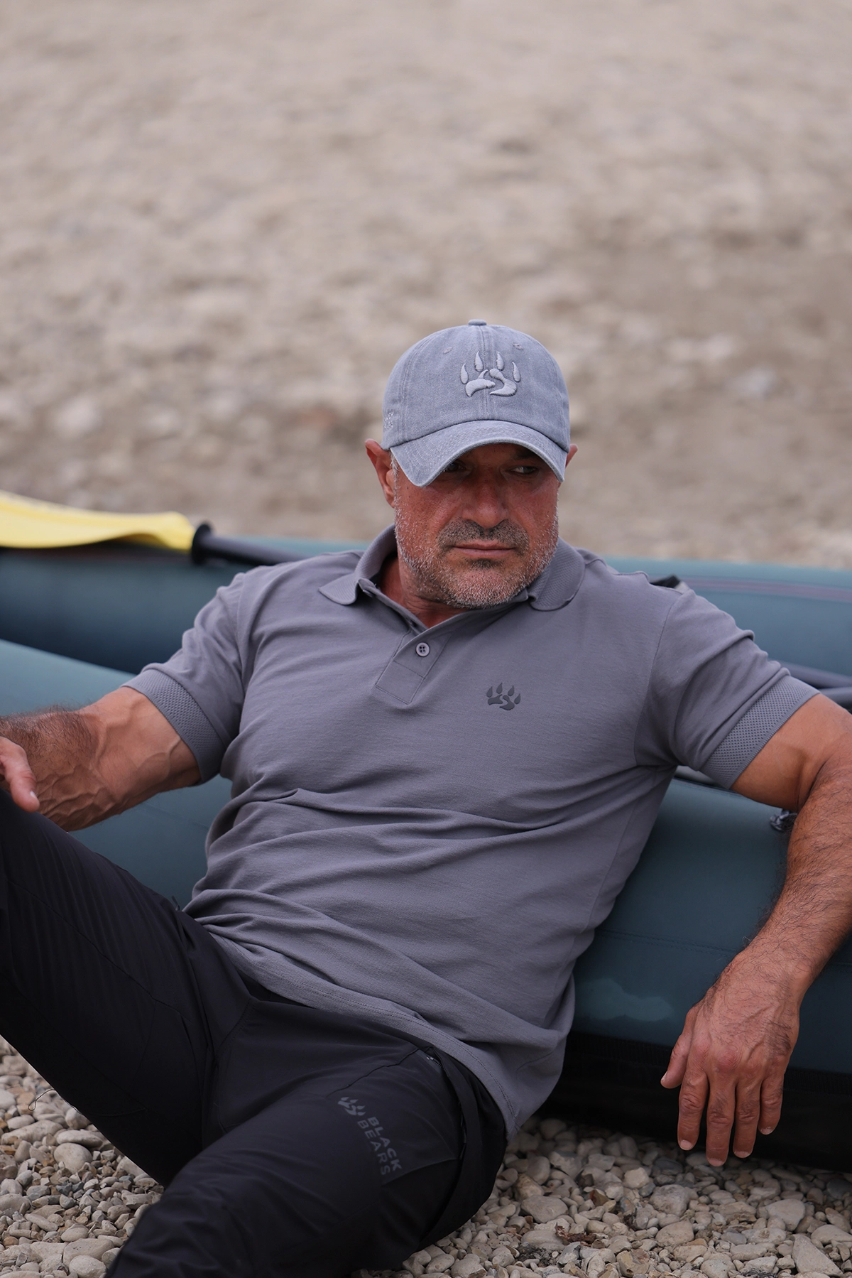 Black Bears Classic Comfort Polo Yaka Tişört