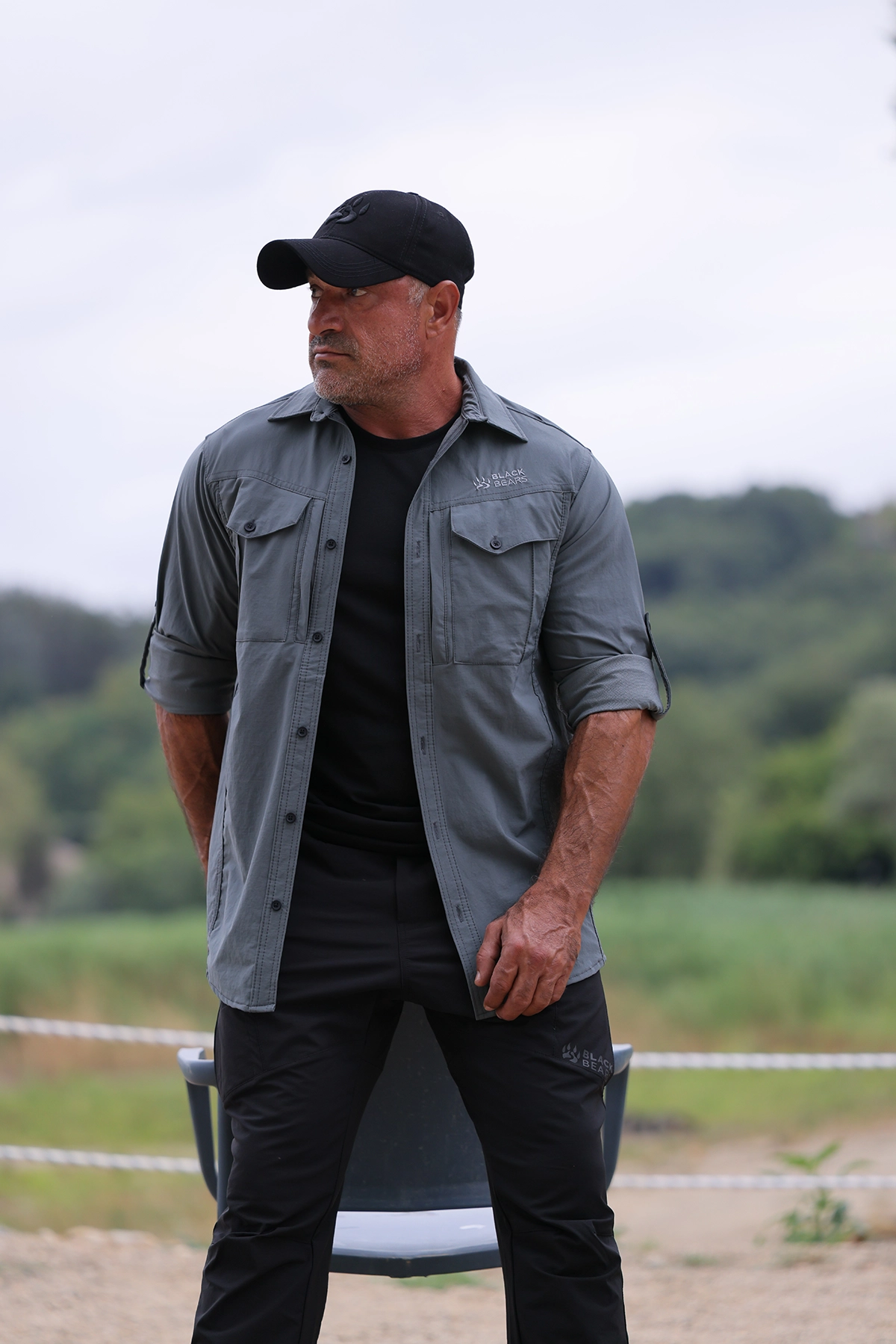 BLACK BEARS PERFORMANS OUTDOOR GÖMLEK