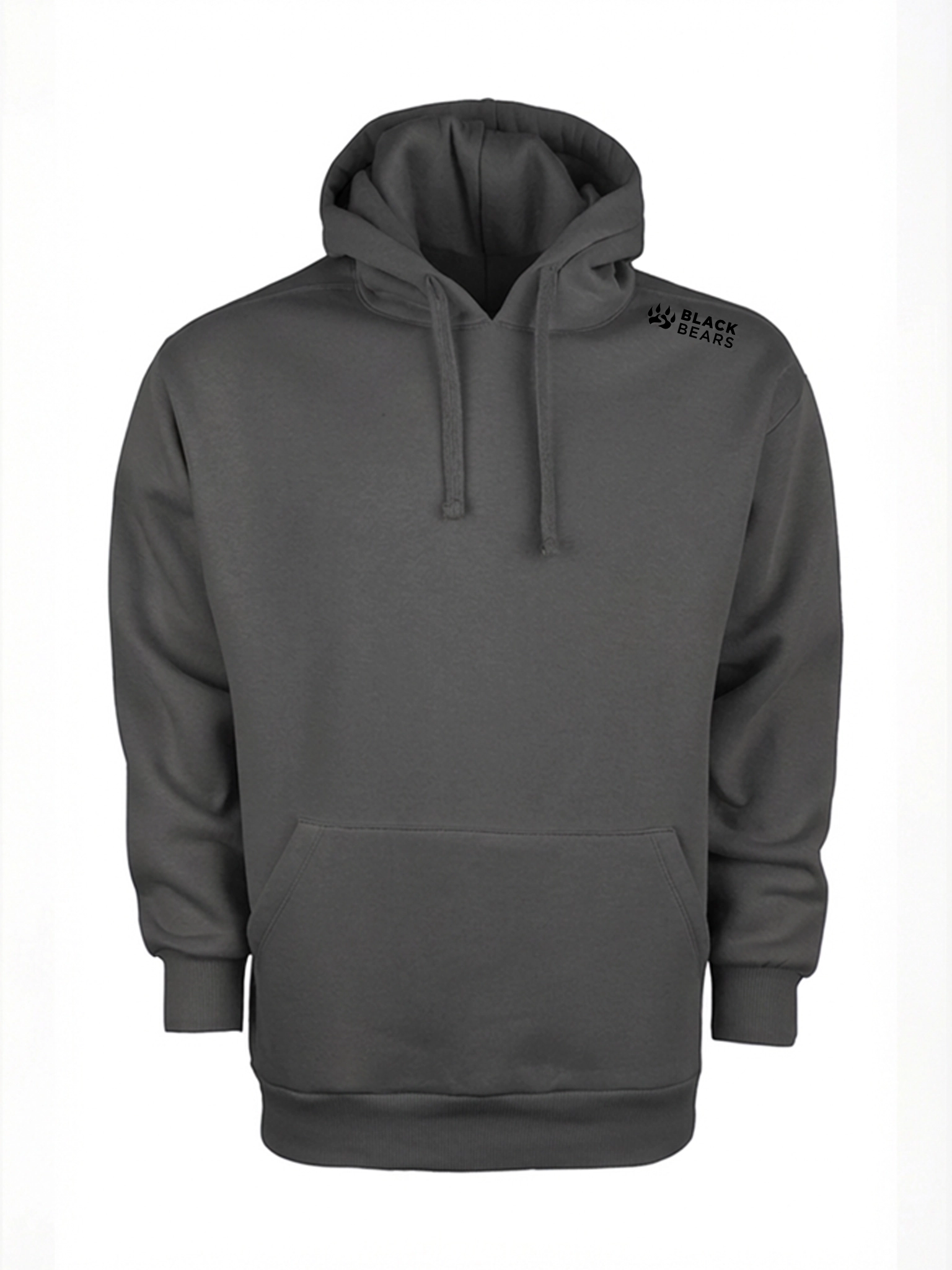 Black Bears Recycle Cotton Oversize Hoodie – 300 GSM Şardonlu