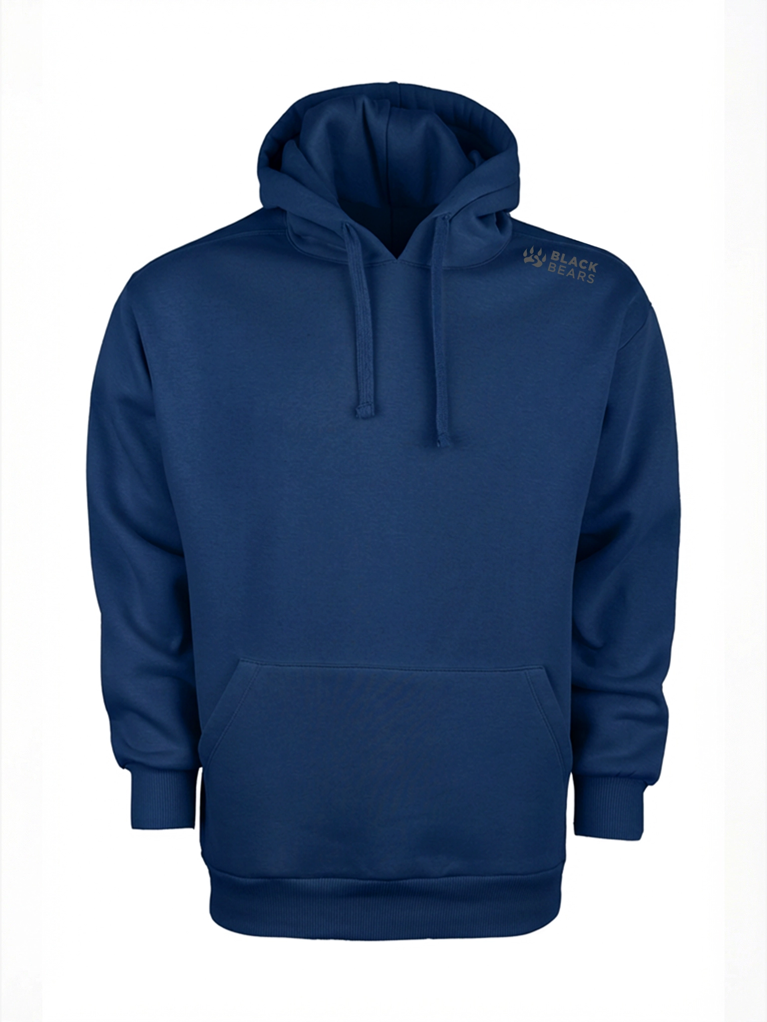 Black Bears Recycle Cotton Oversize Hoodie – 300 GSM Şardonlu