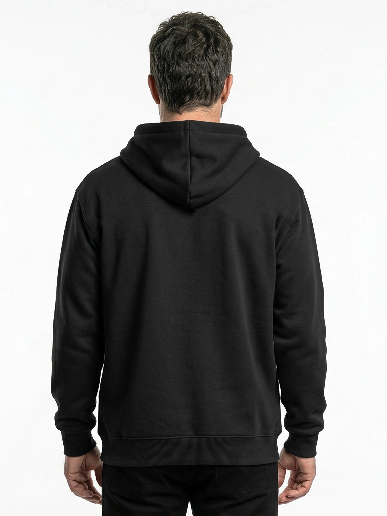 Black Bears Recycle Cotton Oversize Hoodie – 300 GSM Şardonlu