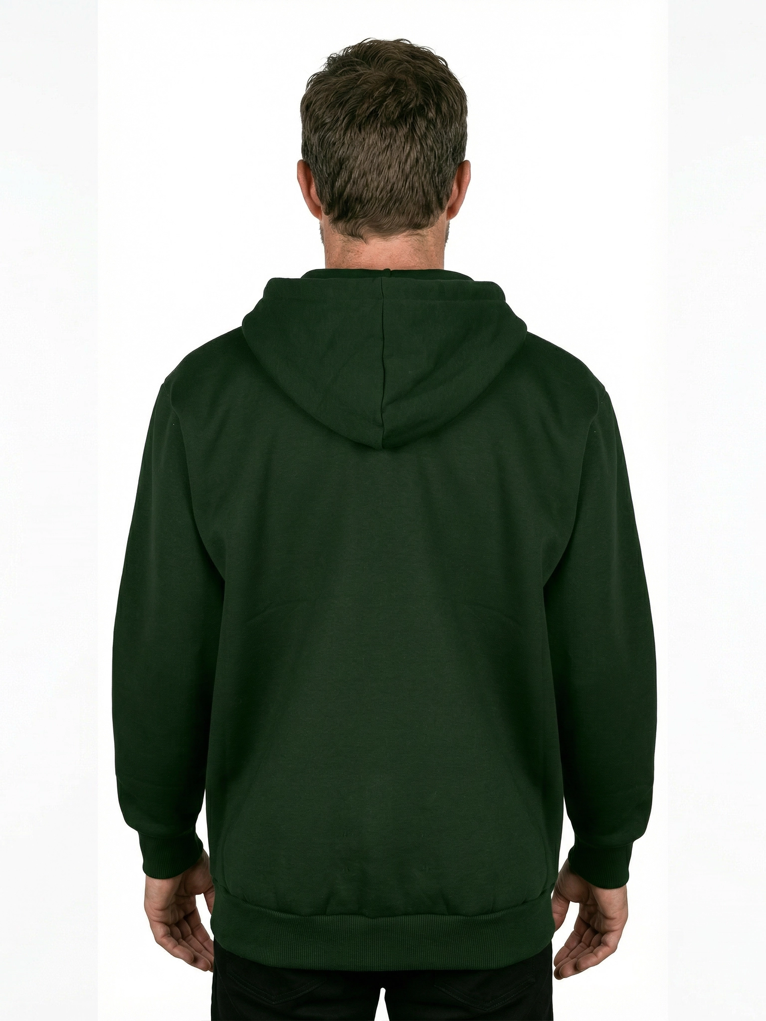 Black Bears Premium Fermuarlı Hoodie – 320 GSM Şardonlu