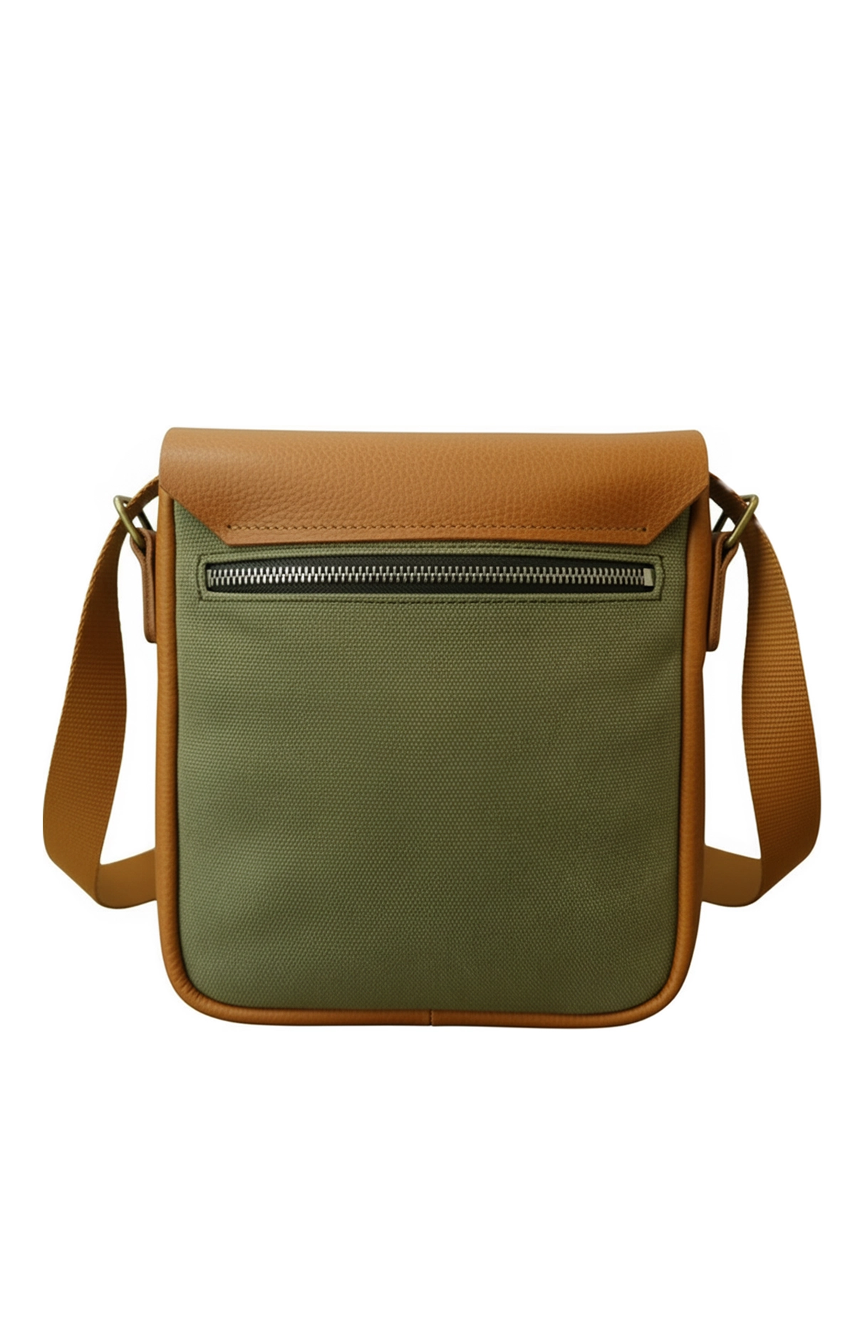 Black Bears Tiena Deri-Kanvas Dikey Çanta