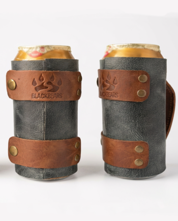 Blackbears Handmade Deri Bira ve İçecek Tutucu (Handle Sleeve)